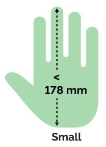 Evoluent 4 Small verticale muis bekabeld maatvoering
