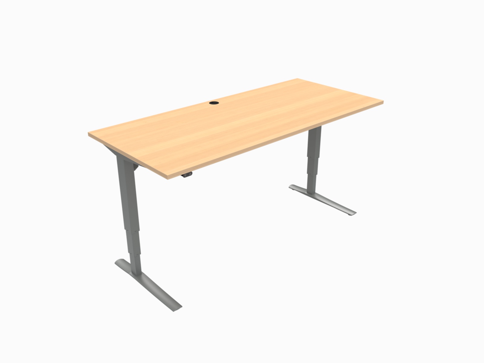 ConSet elektrisch verstelbaar zit-sta bureau 140x80cm - Afbeelding 3