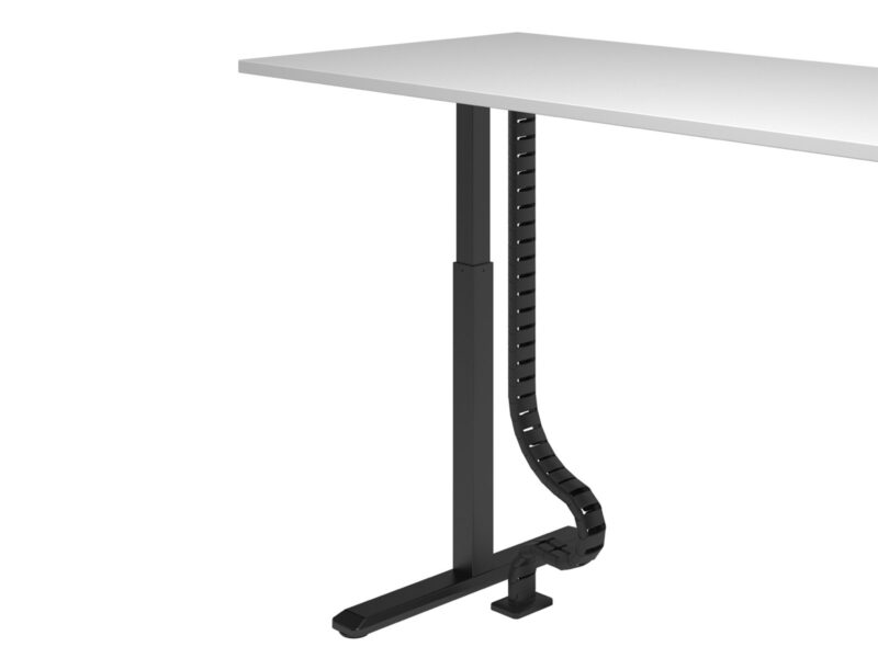 Dataflex Addit kabelgeleider 130cm voor zit-sta bureau - Afbeelding 5